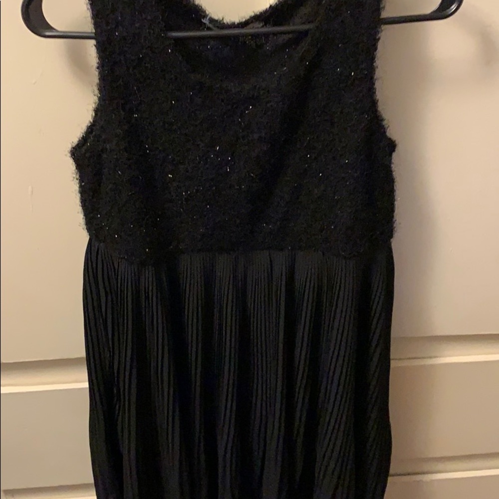 Unique little black dress